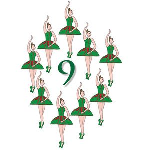 9 Ladies Dancing 12 Days, 9 Ladies Dancing, 9th Day Of Christmas, Christmas Screen Savers, Ladies Dancing, 12 Days Of Xmas, Prize Draw, Christmas Program, Travel Advisor