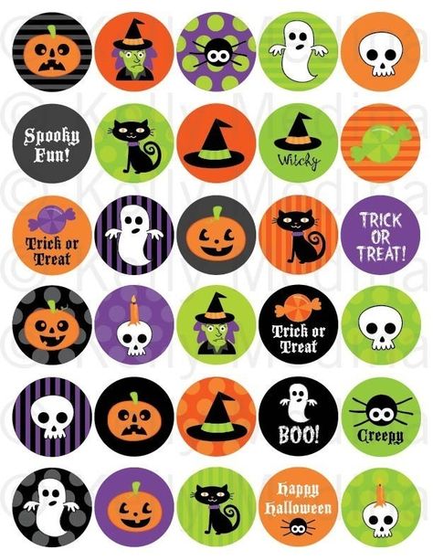 Matching Halloween Outfits, Halloween Stickers Printable, Halloween Imagem, Moldes Halloween, Imprimibles Halloween, Halloween Decorations For Kids, Halloween Crafts For Toddlers, Easy Halloween Crafts, Matching Halloween