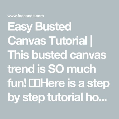 Easy Busted Canvas Tutorial | This busted canvas trend is SO much fun! 🎨✂Here is a step by step tutorial how I made my snowman busted canvas ☃️ #easycrafts #diyideas #bustedcanvas... | By Emily Seilhamer Art | Let's do the busted canvas trend today. Here's how I made mine. Get two canvases. These are eight by 10 canvases, but the trick is one is a canvas board and one is a stretch canvas so see the canvas board is flat and the stretch canvas has the wood frame. Next, pick your image. I'm actually going to recycle an old greeting card and this snowman was just begging to pop out of a canvas. You also need to pick two contrasting patterns of either scrapbook paper or napkins. It's okay to paint the canvases but the patterns really it pop and to attach the paper we're going to use Mod Podge. How To Make Busted Canvas Art, Busted Canvas Crafts Diy, Busted Canvas Crafts, Exploding Canvas, Christmas Canvas Art Diy, Busted Canvas, Canvas Tutorial, Old Greeting Cards, Christmas Canvas Art