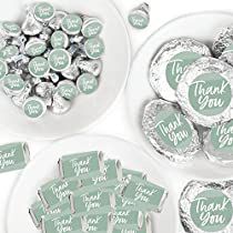 Check this out on Amazon Guest Party Favors, Sage Green Baby Shower, Easy Party Favor, Kisses Candy, Stickers Easy, Hershey's Kisses, Candy Labels, Unique Party Favors, Candy Stickers