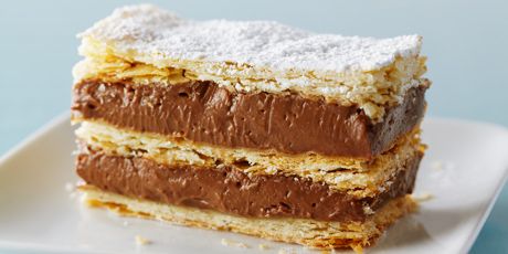 Chocolate Hazelnut Napoleon Switchel Recipe, Napoleons Recipe, Pastry Dough Recipe, Anna Olson, Cheesecake Pie, Puff Pastry Dough, Food Network Canada, Napoleon Bonaparte, Puff Pastry Recipes