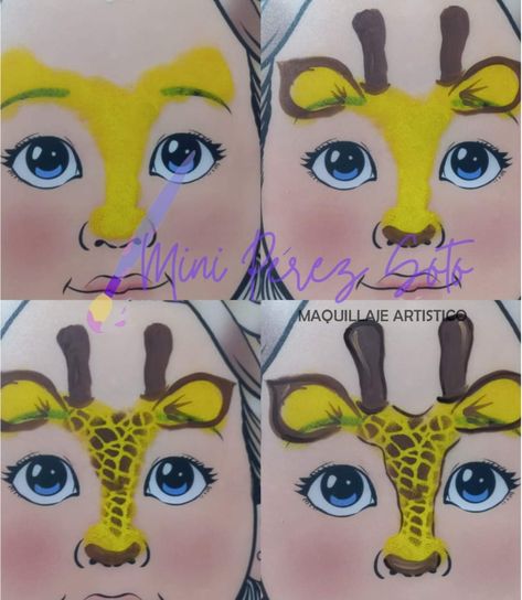 Face Painting For Beginners, Disney Face Painting, Face Painting Unicorn, Easy Face Painting Designs, Kitty Face Paint, Animal Face Paintings, Christmas Face Painting, Painting Station, Face Painting Tutorials