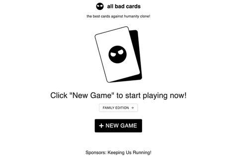 How to play Cards Against Humanity virtually online for free - Business Insider Online Games To Play With Friends, Best Cards Against Humanity, Adult Card Games, Play Cards, Virtual Card, Bored At Home, Google Hangouts, Question Cards, Ready To Play