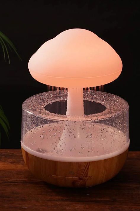 Drip Mushroom, Cloud Diffuser, Bedroom Bedside Lamps, Cloud Humidifier, Lamp Mushroom, Cloud Rain, Summer Room, Rain Sounds For Sleeping, Packaging Design Trends