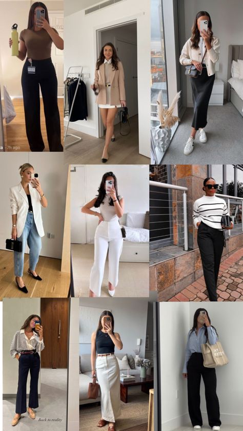 Work week outfit Ideas 🧥👖👚 #Monday #work #wear Modesty Outfits, Inspo Outfit, Work Week, Clean Girl, Dream Life, Fashion Inspo Outfits, Work Outfit, Aesthetic Wallpapers, Stylish Outfits