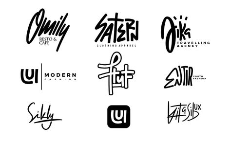 For only $10, holismjd will make logo handwriting and typography for your brand. | Hello, we offer logo writing services with the concept of writing. all of the logos that we work on are the result of my HAND, | On Fiverr.com All Type Logo Design, Graffiti Logo Design Typography, Logo Writing Design, Graffiti Branding Design, Handwriting Logo Design, Logo Styles Ideas, Hand Drawn Logos, Hand Writing Logo, Graffiti Hands