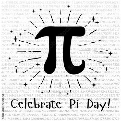 Happy Pi Day, Pi Day, Adobe Stock, Circles, Stock Vector, ? Logo, Celebrities