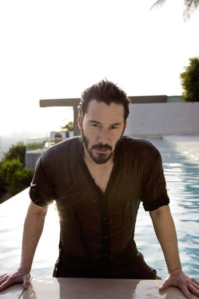 Keanu Reeves in the pool Keanu Reeves Quotes, Keanu Reeves John Wick, Jesse Metcalfe, Avan Jogia, Ryan Guzman, Keanu Charles Reeves, Taylor Kitsch, Karl Urban, Travis Fimmel