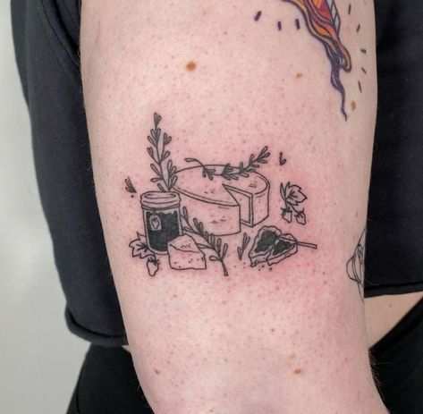 Kiki's Delivery Service Tattoo, L Tattoo, Tattoo Now, Tattoo Apprentice, Tattoo Portfolio, Aesthetic Tattoo, Nature Tattoos, Body Modifications, Strawberry Jam