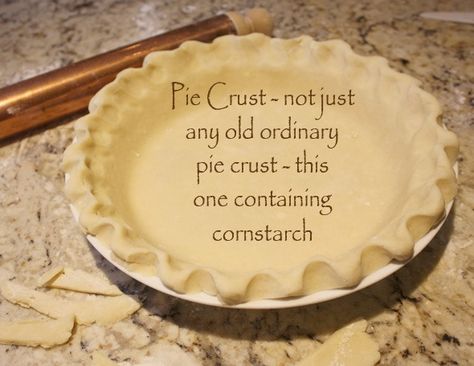 Marie Callenders Pie Crust Recipe, Cornstarch Recipes, Cornstarch Chicken, Mango Pie, Pie Crust Recipe Easy, Just Pies, Pie Dough Recipe, Homemade Pie Crust Recipe, Travel Recipes