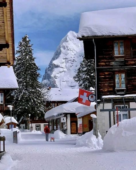 Mürren Switzerland, Winter In Switzerland, Winter In Italy, Switzerland In Winter, Switzerland Winter, Euro Winter, Switzerland Photography, Italy Winter, Spring In Paris