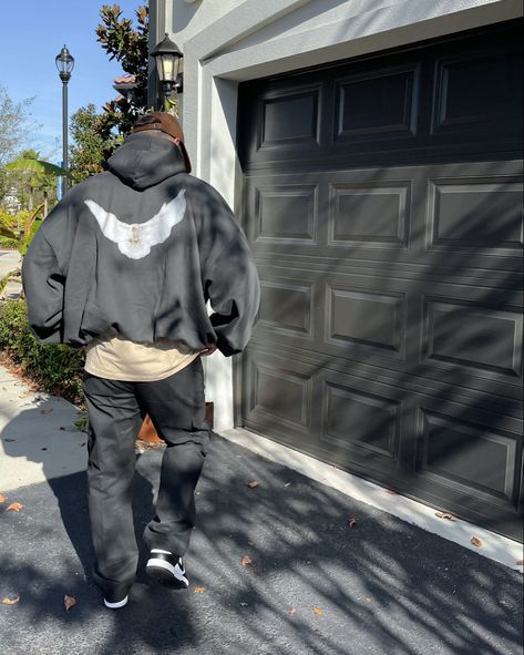 Yeezy Gap Engineered by Balenciaga Dove Hoodie 'Black' #ootd #outfitinspo #outfits #outfitideas#mensclothing #menswear #dunk #gap #balenciaga #yeezy #cargo Gap X Yeezy Hoodie, Yeezy Gap Dove Hoodie, Yzy Gap Hoodie Fit, Yeezy Gap Balenciaga Outfit, Yeezy Dove Hoodie, Yeezy Balenciaga Gap, Yeezy Hoodie Outfit, Yeezy Gap Balenciaga Hoodie, Yeezy Gap Hoodie Outfit