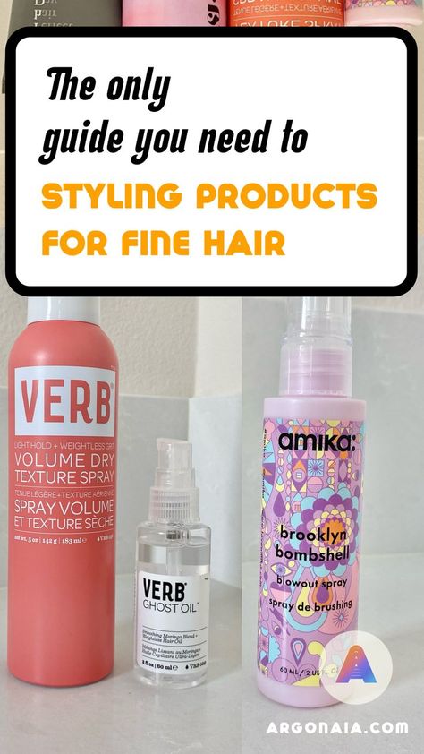 styling products for fine hair Hair Smoother Products, Oil For Fine Hair, Fine Hair Products Best, Frizzy Fine Hair, Best Hair Oil For Fine Hair, Hair Styling Products For Fine Hair, Best Products For Fine Hair, Best Styling Products For Fine Hair, Styling Products For Fine Hair