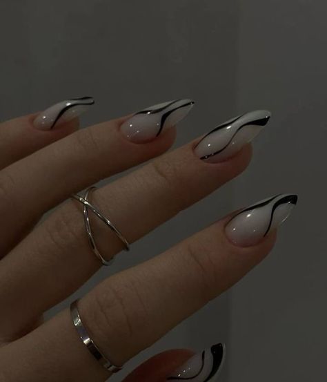 Milky Nails, Wow Nails, Edgy Nails, Grunge Nails, Soft Nails, Girls Nails, Dream Nails, Fire Nails, Funky Nails