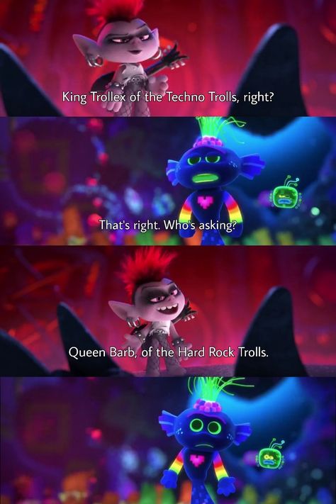 Barb and Trollex ( Trolls World Tour ) Dreamworks / Barllex / King Trollex and Queen Barb / Trolls 2 King Trollex X Barb, Techno Trolls Oc, King Trollex Fanart, Trolls World Tour Fanart, Trollex Fanart, Queen Barb Trolls, Trollex Trolls, Techno Trolls, Barb Trolls