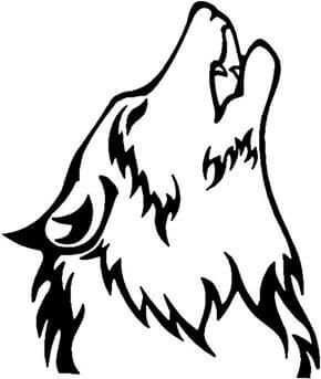 Howling Wolf Tattoo, Lone Wolf Tattoo, Moon Coloring Pages, Cartoon Wolf, Wolf Colors, Tattoo Outline Drawing, Symbol Of Strength, Wolf Tattoo Design, Dark Images