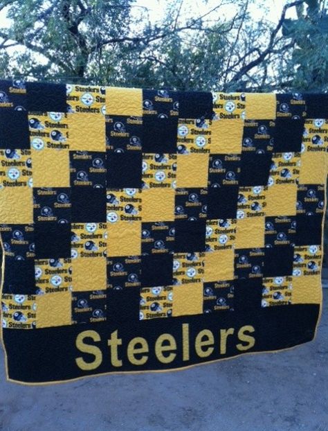 Visit the post for more. Sports Quilts Patterns Ideas, Steelers Quilt, Steelers Blanket, Cowboys Quilt, Football Quilt, Cowboy Quilt, Sports Quilts, Nursery Quilt, Easy Quilt