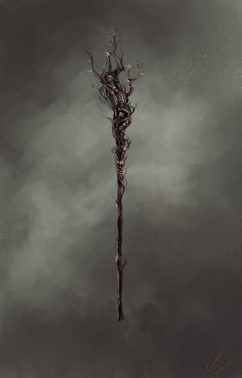 Magic Broom Art, Staff Fantasy, Goddess Hel, Staff Magic, Dnd Druid, Wizard Staff, Wooden Staff, Fantasy Witch, Fiction Idea