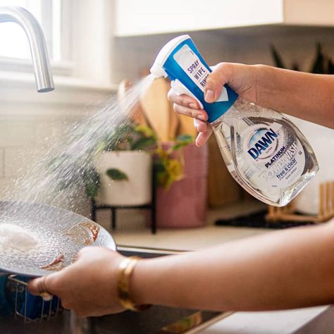 Dawn Powerwash is the Magic Eraser of Cleaners | America's Test Kitchen Dawn Platinum, Dawn Powerwash, Lectin Free Diet, Power Wash, Bar Keeper, Dawn Dish Soap, Kitchen Sponge, Dirty Dishes, Magic Eraser