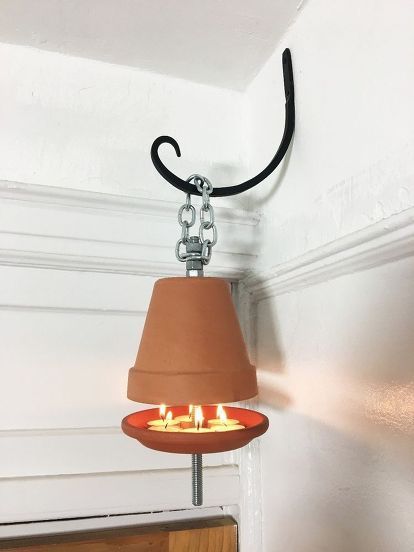 terracotta space heater, hvac Deck Heater Ideas, Tiny Terra Cotta Pot Crafts, Terra Cotta Heater Diy How To Make, Diy Oxygen Absorbers, Clay Pot Heater Terra Cotta, Terra Cotta Pot Heater Diy, Terra Cotta Heater, Power Outage Hacks, Candle Heater