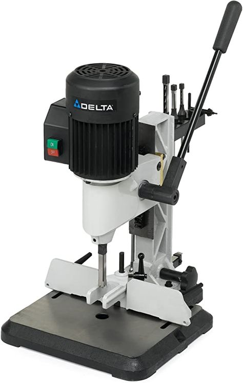 Delta 14-651 1/2" Mortiser - Power Mortisers - Amazon.com Mortising Machine, Mortise Chisel, Drill Bit Sharpeners, Jet Woodworking Tools, Woodworking Tools Router, Woodworking Organization, Used Woodworking Tools, Woodworking Tools Storage, Woodworking Desk