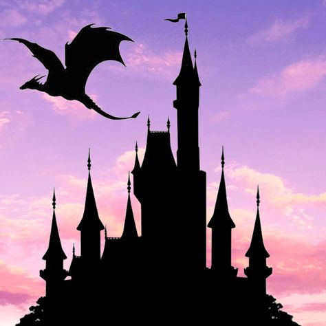 Silhouette art Disney Castle Silhouette Tattoo, Disney Movie Landscapes, Haunted Castle Silhouette, Castle Shilouette Painting, Disney Castle Silhouette Svg, Castle Silhouette Medieval, Disneyland Castle Silhouette, Landscape Silhouette, Castle Silhouette