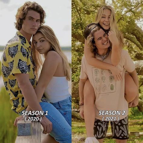 Sarah And John B Fanart, Outer Banks Season 1, Obx Life, Outter Banks, Kiara Carrera, Sarah Johns, Cute Country Couples, Pogue Life, Sarah Cameron