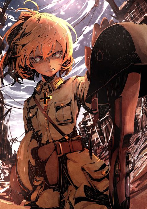 Tanya von Degurechaff/Image Gallery | Youjo Senki Wiki | Fandom Saga Of Tanya The Evil, Tanya Degurechaff, Illustration Manga, Tanya The Evil, Anime Military, Art Anime, Manga Illustration, Light Novel, An Anime