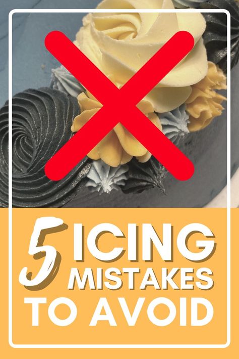 When first learning to decorate cakes, people often start with buttercream icing. While buttercream is easier to make and practice with, there are some not-so-obvious pitfalls to avoid. In this video, I help occasional bakers and cake decorating novices by sharing my top five icing mistakes to avoid. Buttercream Icing Techniques, Cake Decorating Beginners, Icing Recipe For Cake, Buttercream Icing Recipe, Cake Decorating Flowers, Icing Techniques, Patterned Cake, Butter Icing, Cake Decorating Videos