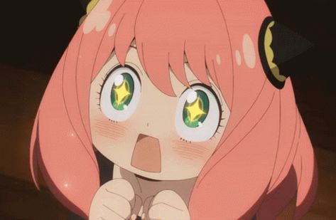 Anya Forger, Spy X Family, An Anime, Pink Hair, Anime Character, Gif, Hair, Anime, Pink