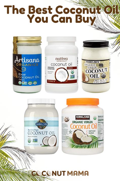 What is the best coconut oil you can buy? Whether you are looking for unrefined coconut oil or organic coconut oil let me share some of the best pure coconut oil to shop for at your grocery store or organic food store. Nutiva Coconut Oil, Best Coconut Milk, Coconut Oil Brands, Liquid Coconut Oil, Best Coconut Oil, Cold Pressed Coconut Oil, Diy Coconut Oil, Organic Food Store, Coconut Oil Skin Care