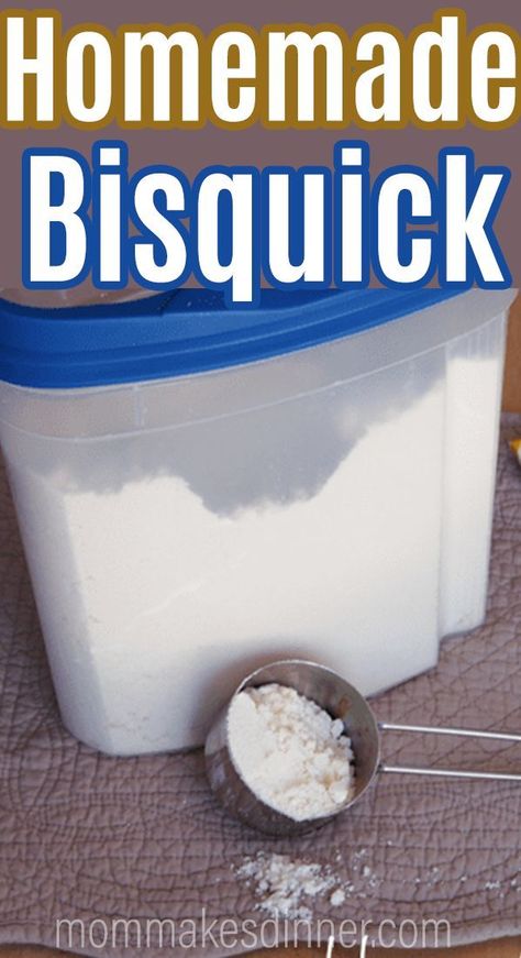 Make Your Own Bisquick, Homemade Bisquick, Homemade Dry Mixes, Bisquick Recipes, Homemade Seasonings, Mouthwatering Recipes, Baking Mix, Cat Recipes, Family Food