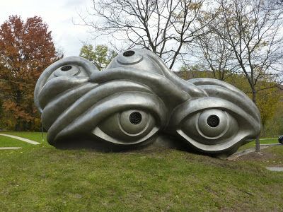 Eyes by Louise Bourgeois ; Williams College Museum; MA Williamstown Massachusetts, Williams College, Body Human, Cement Art, Amazing Street Art, Optical Art, Louise Bourgeois, Liberal Arts, College Campus