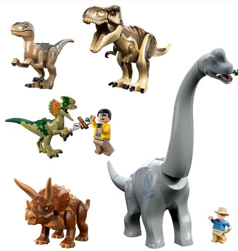 All new LEGO Jurassic Park 30th Anniversary Dinosaurs Lego Jurassic Park, Lego Dinosaur, Lego Jurassic, Jurrasic Park, Lego News, 30th Anniversary, Jurassic Park, Jurassic World, Lego