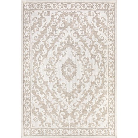 My Texas House Belford Reversible Indoor/ Outdoor Area Rug, Natural Driftwood, 7'10" x 10'10" - Walmart.com Purple Couches, My Texas House, Soft Rugs, Cottage Rugs, Texas House, Home Decor Brand, Jute Area Rugs, Light Bright, Medallion Design