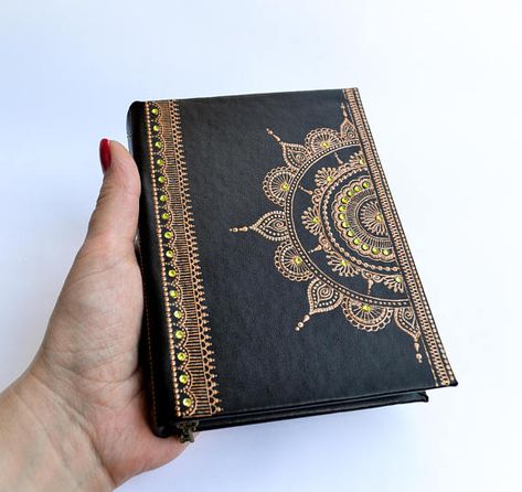 Toxic Love Art, Henna Wall Art, Henna Canvas, Yoga Art Painting, Handmade Diary, Diary Cover, Toxic Love, Diary Covers, Art Journal Cover