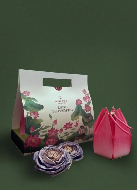 Lotus Blossom Tea – Packaging Of The World Tea Blending, Tea Package, Cultural Values, Vietnamese Culture, Shampoo Packaging, Lotus Tea, Sauce For Rice, United States Virgin Islands, National Flower