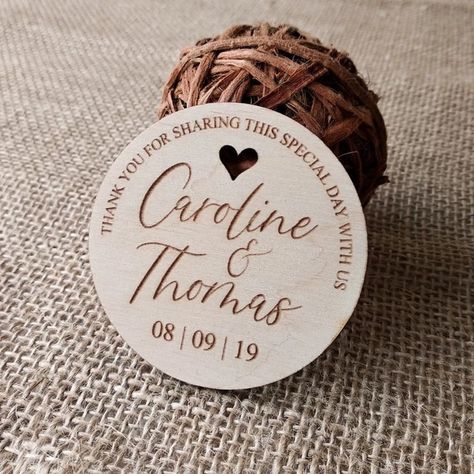 Floral Rustic Wedding, Wood Magnets, Wedding Favours Magnets, Floral Magnets, Wedding Magnet, Laser Cut Wood Crafts, Wooden Magnets, Wood Images, Rustic Wedding Favors