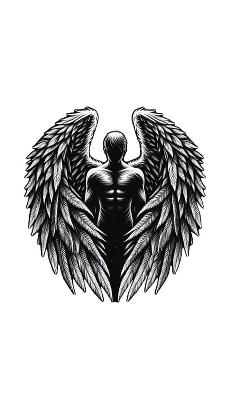 Dark angel man,tattoo,draw Dark Angel Tattoo, Man Tattoo, Angel Man, Angel Tattoo, Dark Angel, Angel Tattoo Men, Tattoos For Guys, Angel, Tattoos