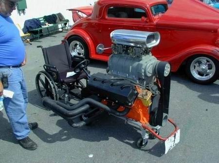 V-8 Wheelchair Moped Scooter, Electric Wheelchair, Mobility Scooter, Hot Rods Cars, Drag Racing, Car Art, Bel Air, Wheelchair, Exotic Cars