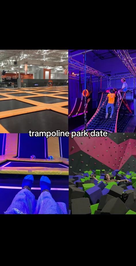 Trampoline Park Date, Alphabet Dating, Park Date, Dream Dates, Date Idea, Couple Activities, Female Inspiration, Cute Date Ideas, Dream Date