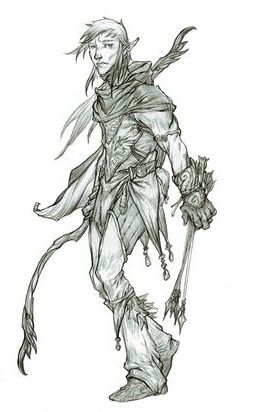 Vinod Rams, Fantasy Races, Fantasy Armor, Destiny, Elf, Character Design, Gaming, Humanoid Sketch, Drawings