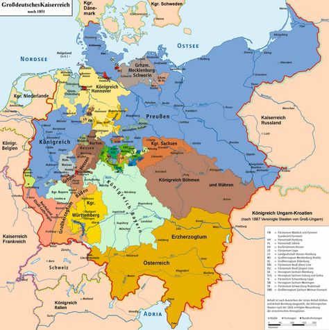 Map of the Greater German Empire by TiltschMaster on DeviantArt Fictional Maps, Habsburg Austria, History Of Germany, Otto Von Bismarck, Austrian Empire, German Empire, Germany Map, Holy Roman Empire, German Flag