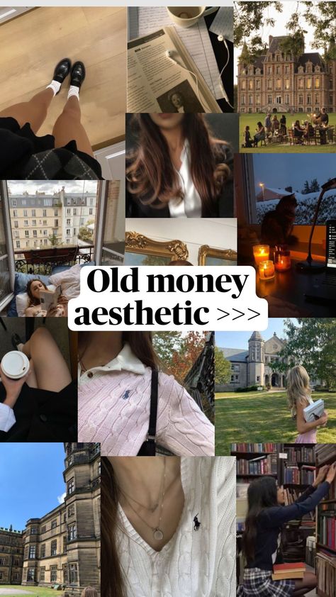 #oldmoney #aesthetic #school #study #library Aesthetic School, School Study, Money Aesthetic, Old Money Aesthetic, Old Money, Money