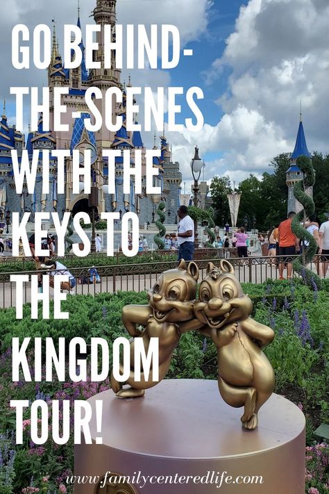 Looking for something unique to do during your next Disney World trip? Check out the Keys to the Kingdom tour! You get backstage access to parts of Magic Kingdom and the ability to learn all kinds of fun facts! See what we love about the Keys to the Kingdom tour! https://familycenteredlife.com/2019/06/01/magic-kingdom-and-the-keys-to-the-kingdom-tour/ Keys To The Kingdom, World Trip, Disneyland California, Disney World Trip, Happiest Place On Earth, Disney Diy, The Keys, Orlando Florida, Disney Vacations