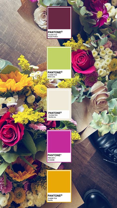 Florist Aesthetic, Paint Pallette, Aesthetic Flowers, Wedding Color Palette, Wedding Color, Colour Palettes, Decor Idea, Flowers Diy, Wedding Colors