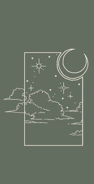 Vintage Celestial Tattoo, Celestial Aesthetic Art, Daydreaming Tattoo, Celestial Mural, Celestial Doodles, Sketchbook Cover Design, Moon And Stars Illustration, Simple Vector Art, Celestial Tattoo Ideas