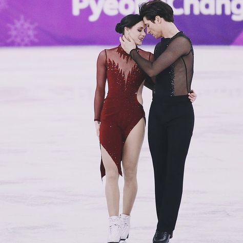 tessa virtue & scott moir Lukov With Love, From Lukov With Love, Virtue And Moir, Tessa Virtue Scott Moir, Tessa And Scott, Scott Moir, Skating Aesthetic, Inside Joke, Spin Out