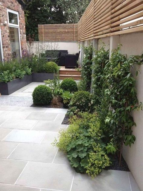 Deco Spa, Small Courtyard Gardens, Courtyard Gardens Design, Garden Privacy, Modern Garden Design, Low Maintenance Landscaping, Garden Design Plans, Garden Types, Garden Design Ideas