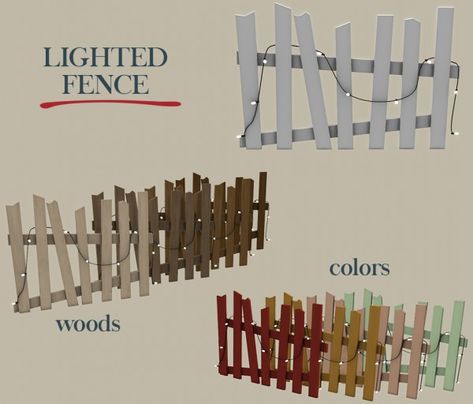 Leo 4 Sims: Lighted fences Furniture Cc, Die Sims 4, Sims 4 Bedroom, Sims 4 Mm Cc, Sims 4 Game Mods, Play Sims, Sims 4 Cc Folder, Casas The Sims 4, Sims 4 Mm